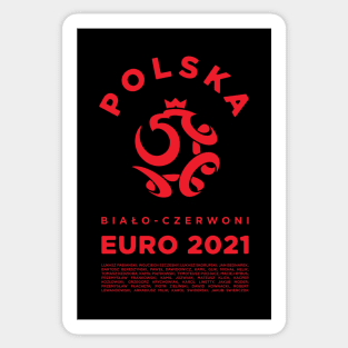 Poland Euro 2021 Sticker